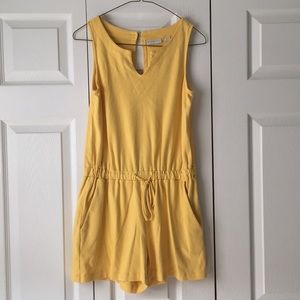 Yellow romper
